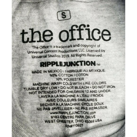 The Office Schrute Farms Pennsylvania Beet Winery T-Shirt Ripple Junction Small - Picture 6 of 7
